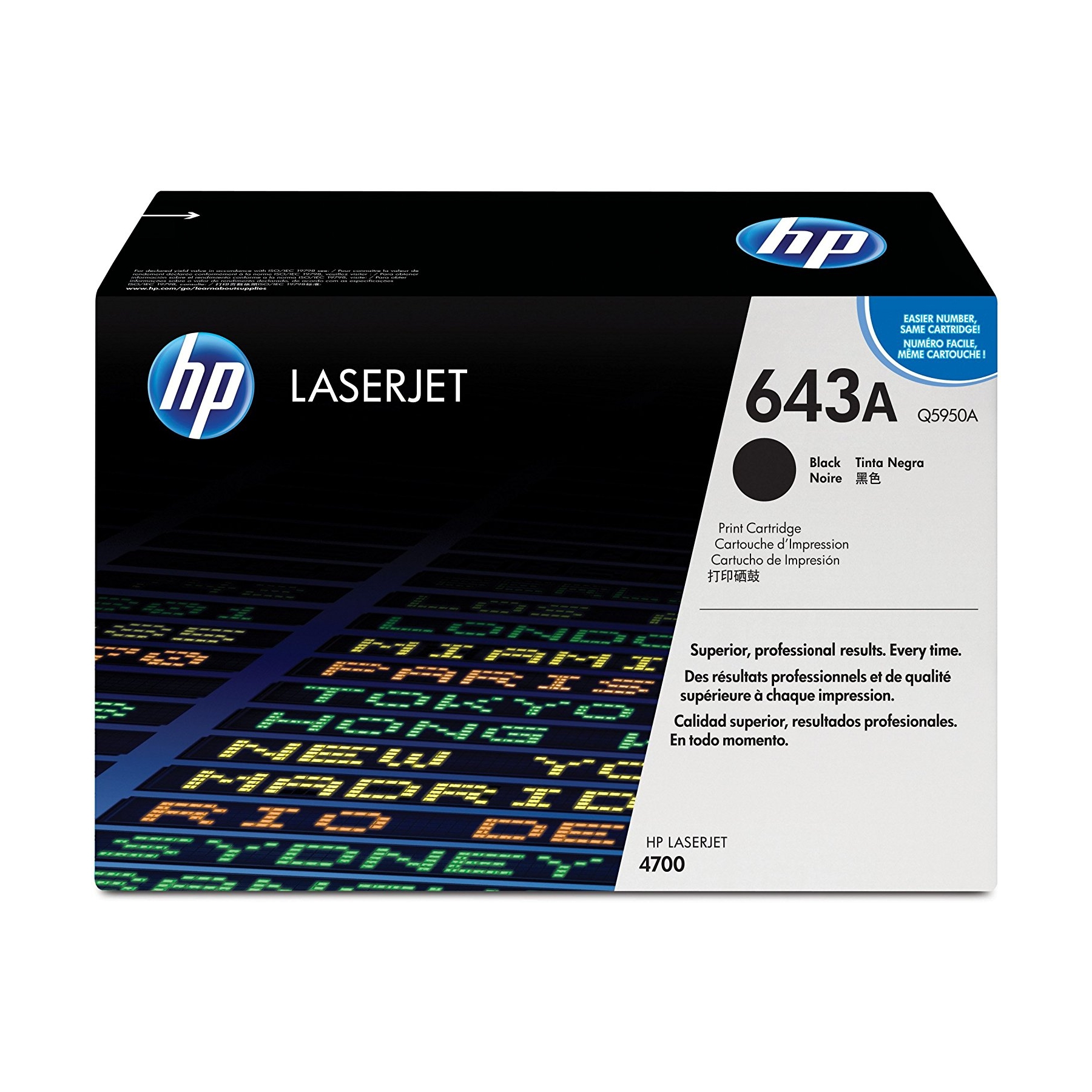 Toner HP Q5950A (643A) Black toner