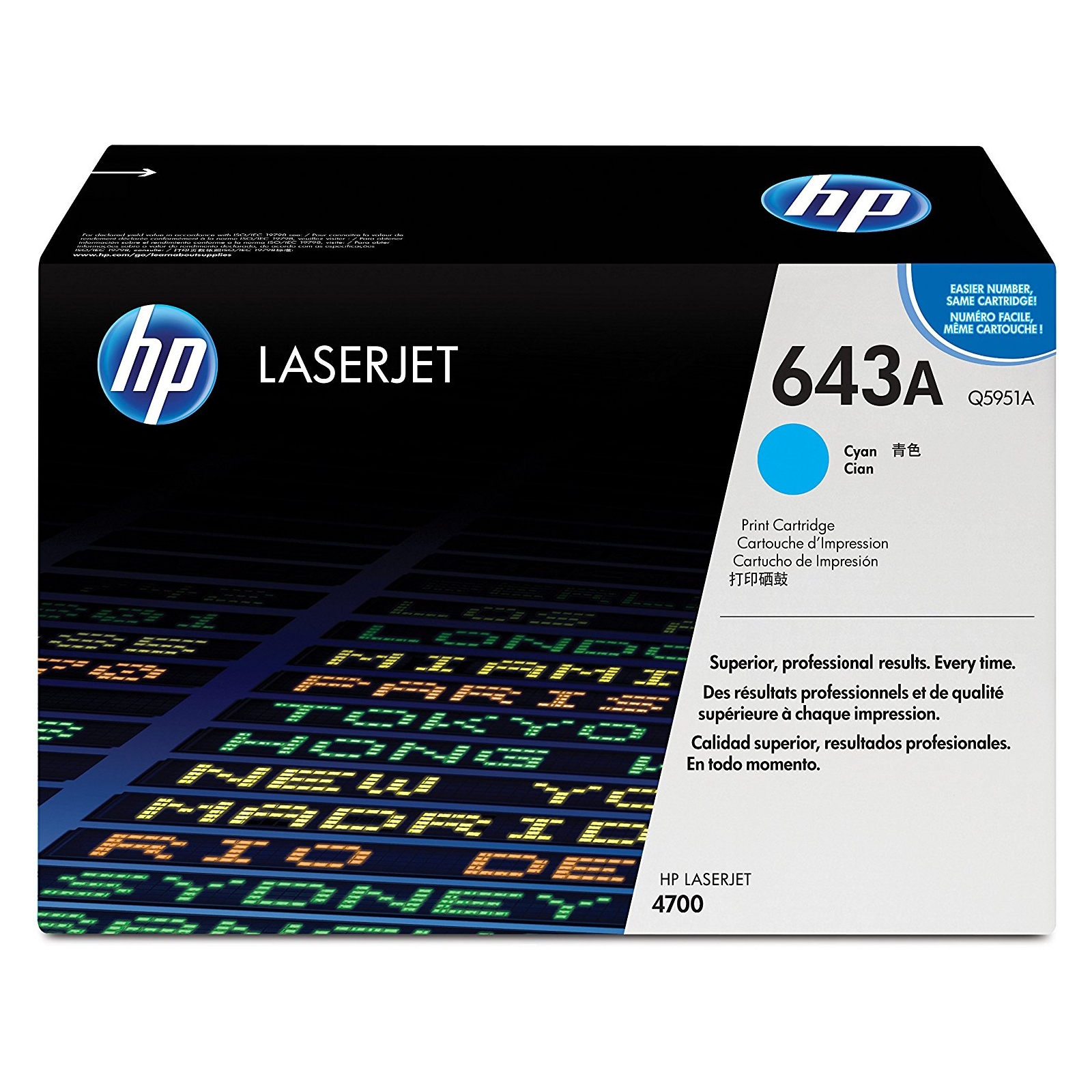 Toner HP Q5951A (643A) Cyan toner
