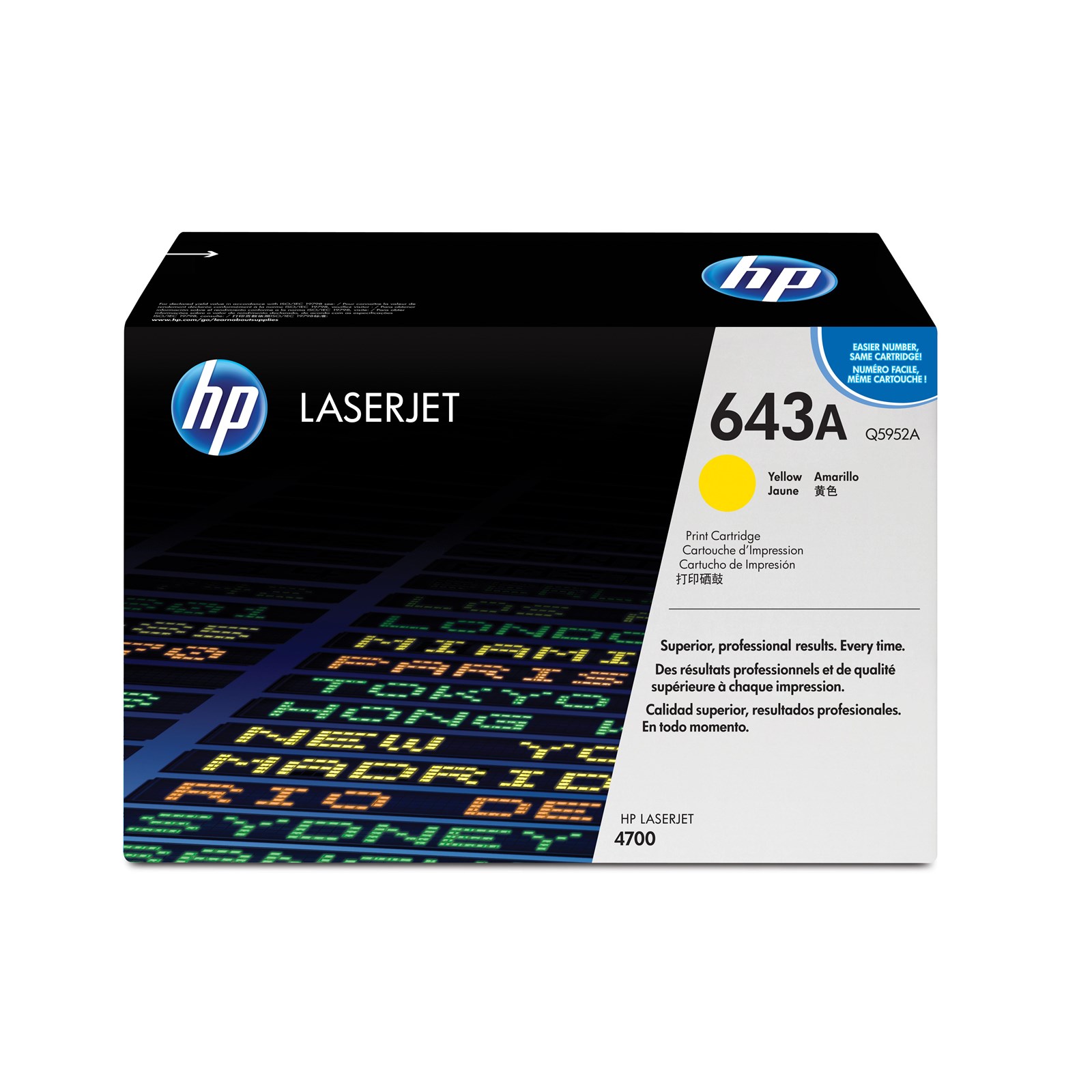 Toner HP Q5952A (643A) Yellow toner