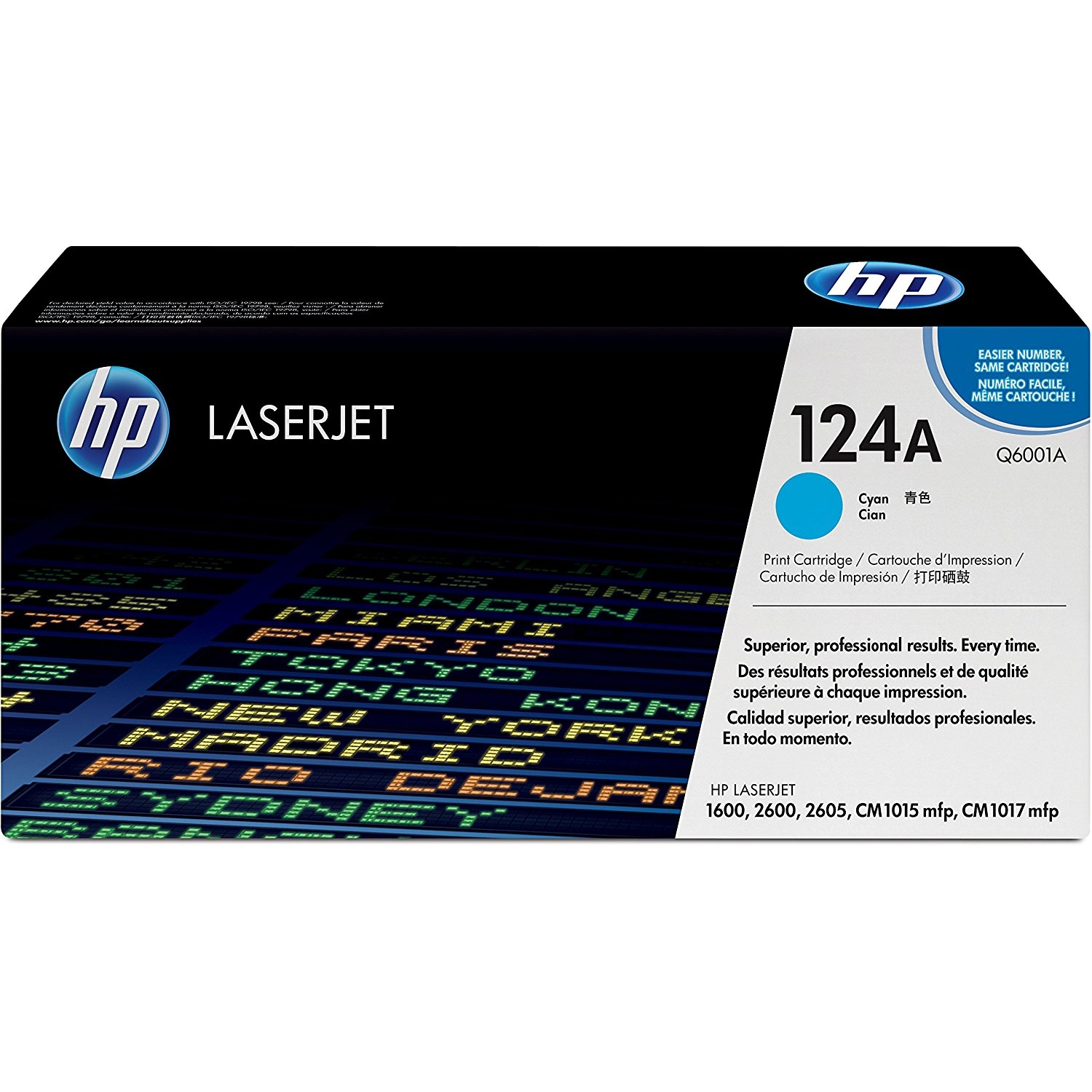 Toner HP Q6001A (124A) Cyan toner