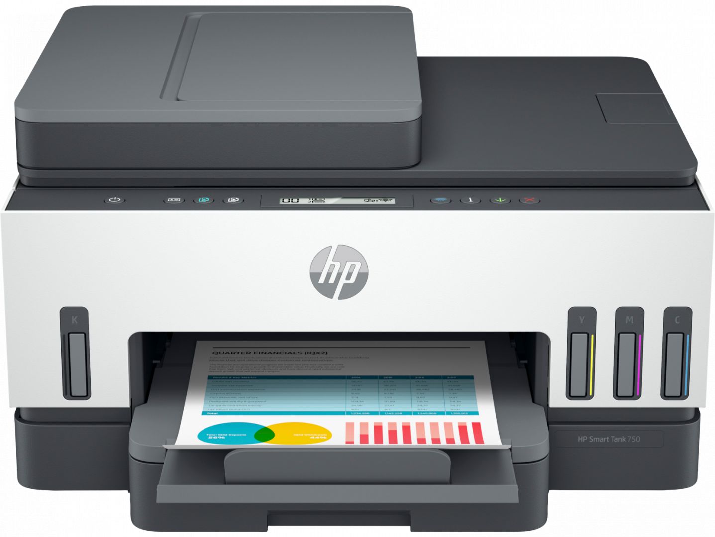 Multifunkciós nyomtató HP Smart Tank 750 Wireless Tintasugaras Nyomtató/Másoló/Scanner