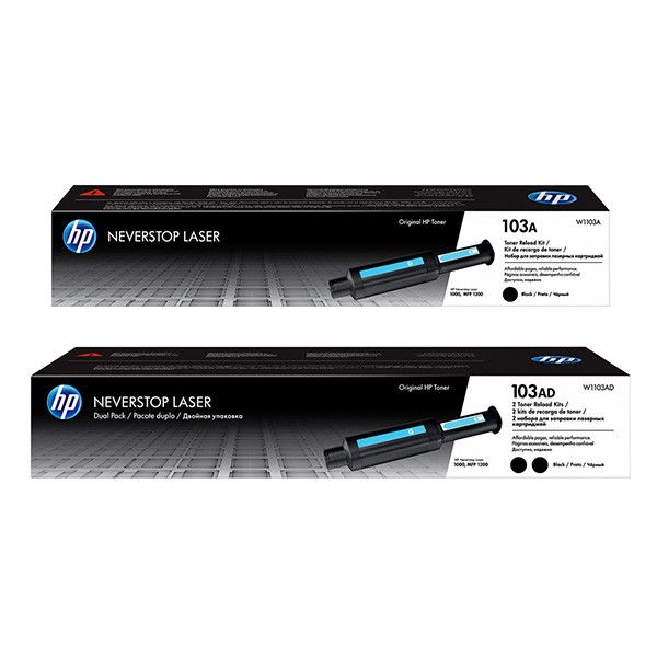 Toner HP W1103AD (103A) (103AD) Black tonercsomag