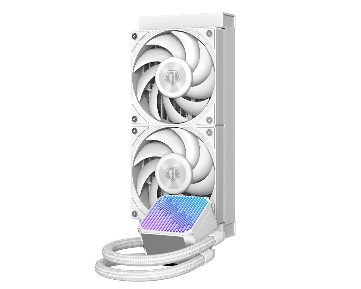 Ventilátorok, Hűtők, Előlapi panelek ID-COOLING DX240 MAX White