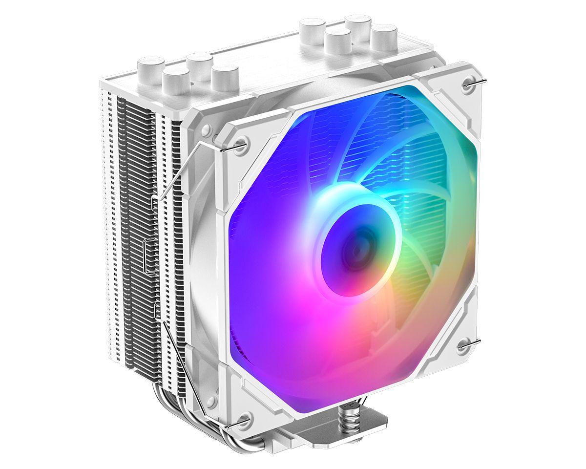 Ventilátorok, Hűtők, Előlapi panelek ID-COOLING SE-224-XTS ARGB WHITE