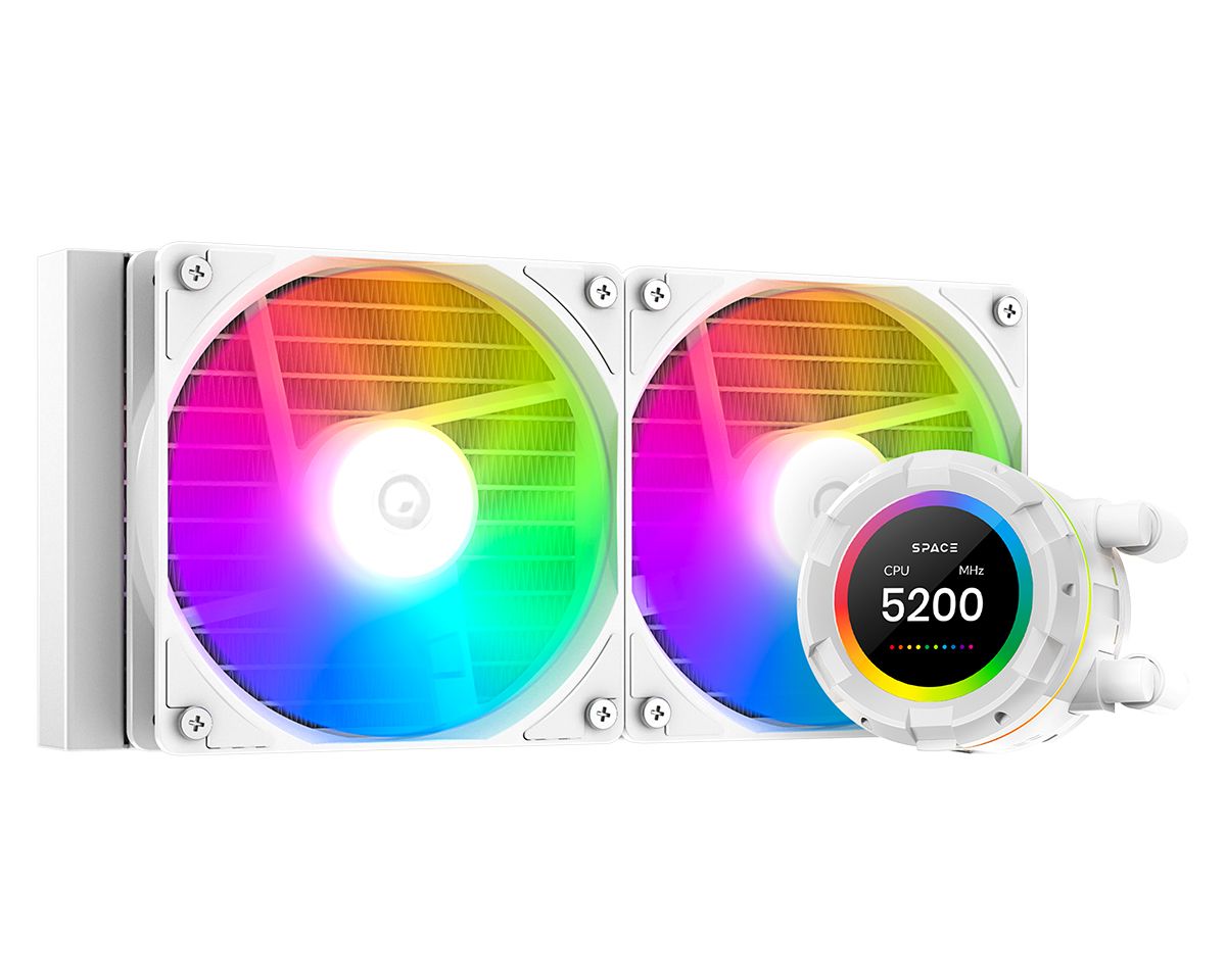 Ventilátorok, Hűtők, Előlapi panelek ID-COOLING SL240 XE WHITE