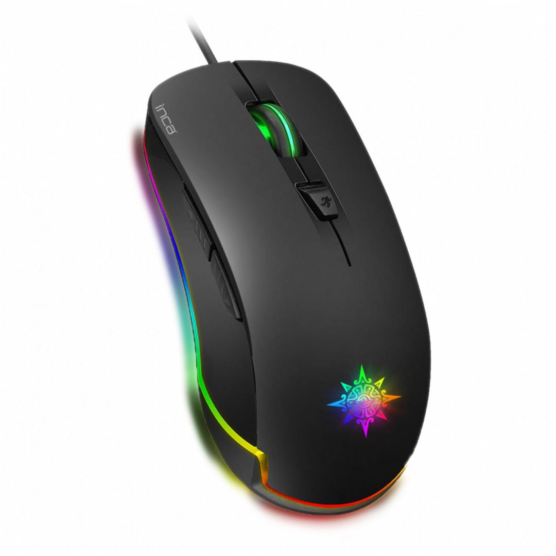 Egér INCA IMG-327 Gaming Mouse Black