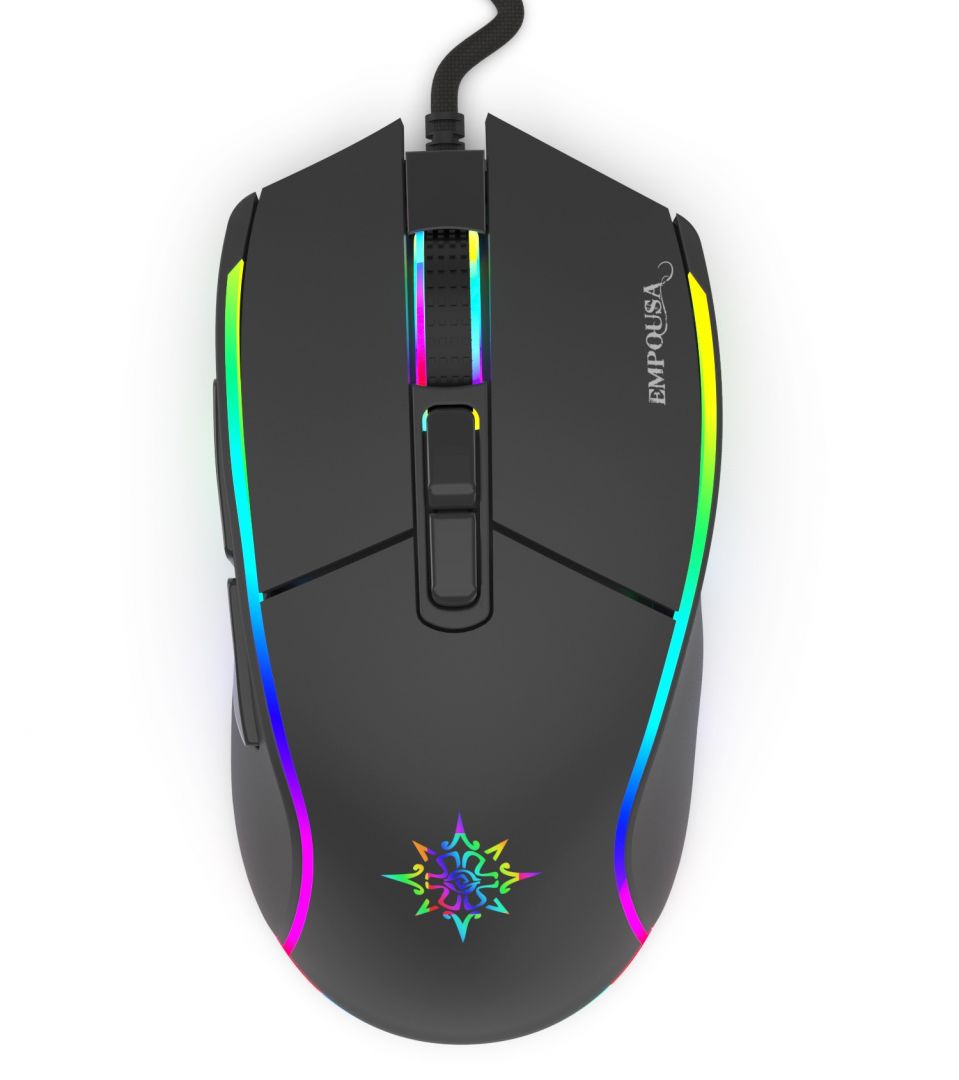 Egér INCA IMG-GT16 Gaming Mouse Black