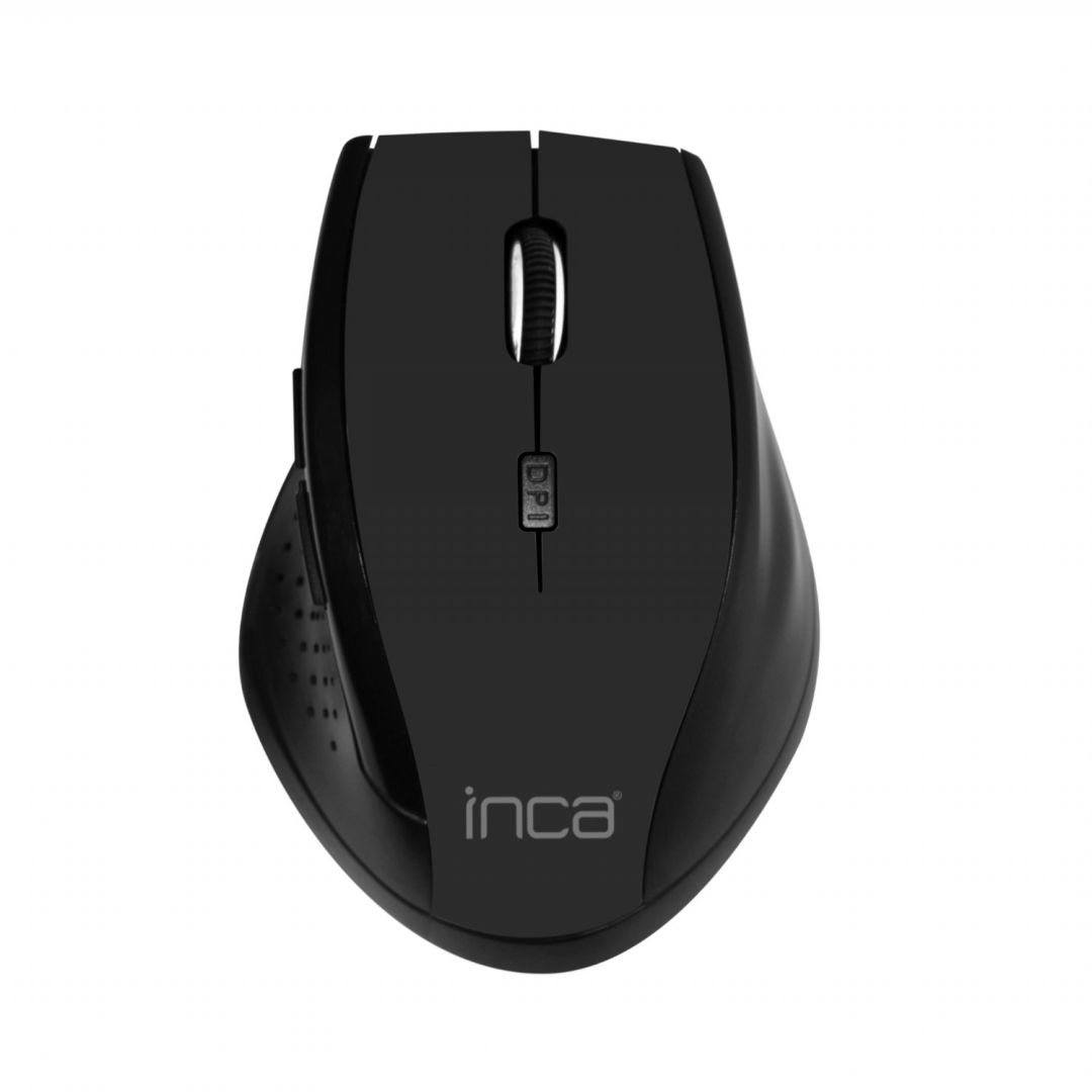 Egér INCA IWM-500GL Wireless Mouse Black