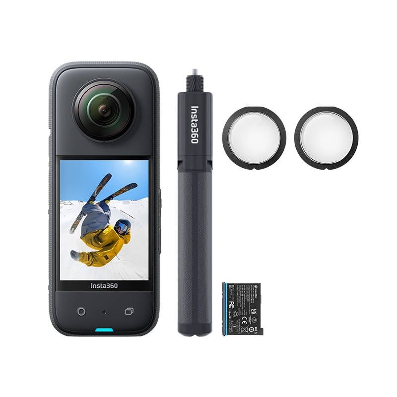 Videokamera Insta360 X3 Camera universal set Black