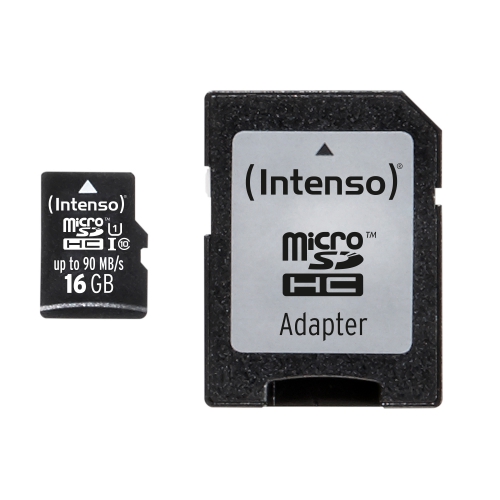 Memóriakártya Intenso 16GB MicroSDXC UHS-I Professional Class 10 U3 V30 + adapterrel Memóriakártya Intenso 16GB MicroSDXC UHS-I Professional Class 10 U3 V30 + adapterrel