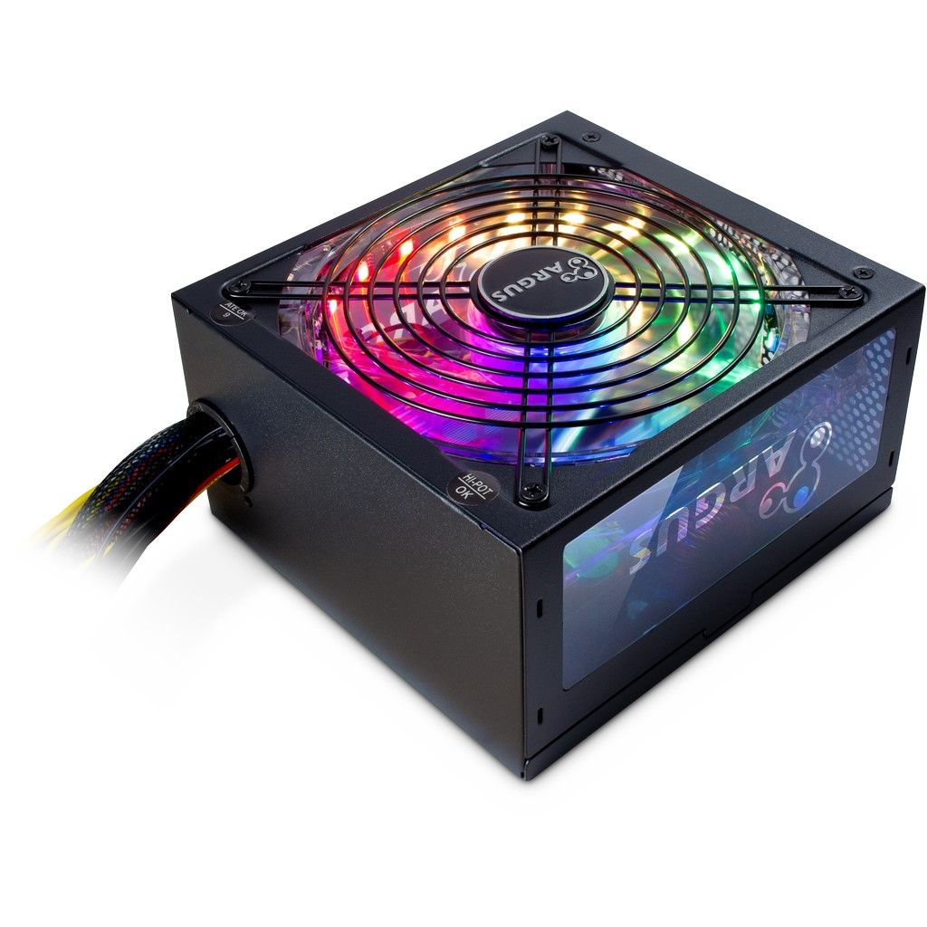 Tápegység Inter-Tech 500W 80+ Bronze Argus RGB-500 II