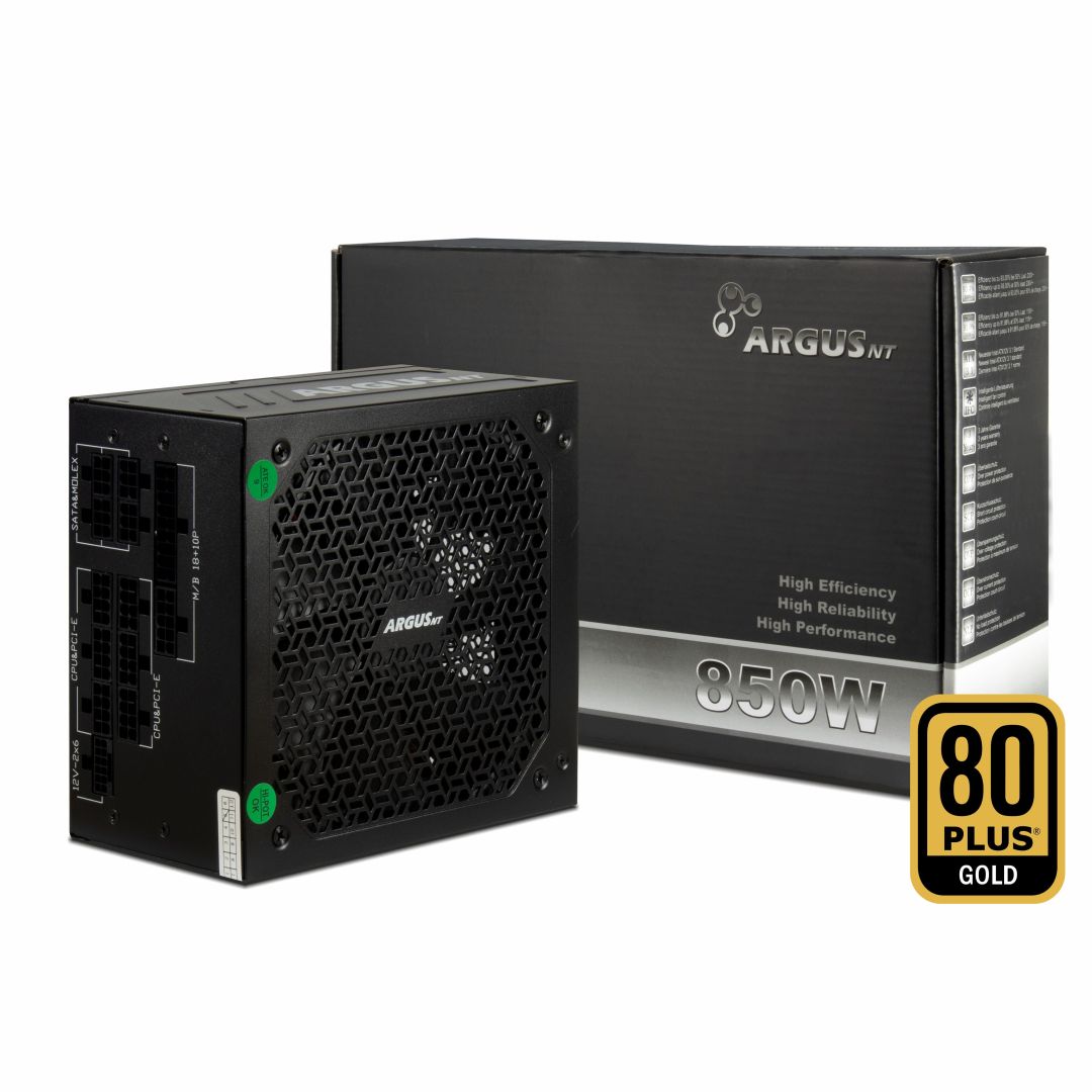Tápegység Inter-Tech 850W 80+ Gold HA-850BA4