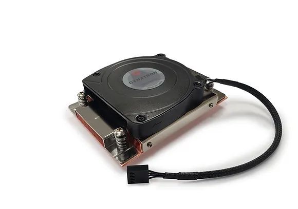 Ventilátorok, Hűtők, Előlapi panelek Inter-Tech A-45 Active 1U cooler for AMD