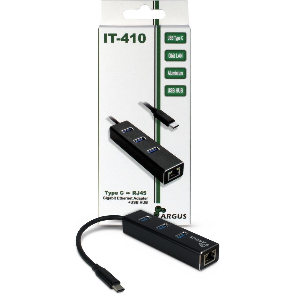 Hálókártya Inter-Tech Argus IT-410 LAN Adapter