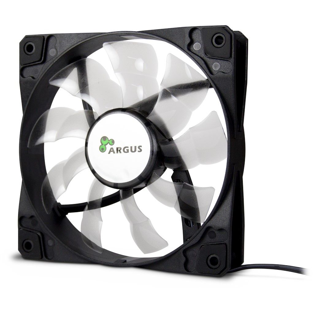 Ventilátorok, Hűtők, Előlapi panelek Inter-Tech Argus L-12025 120mm