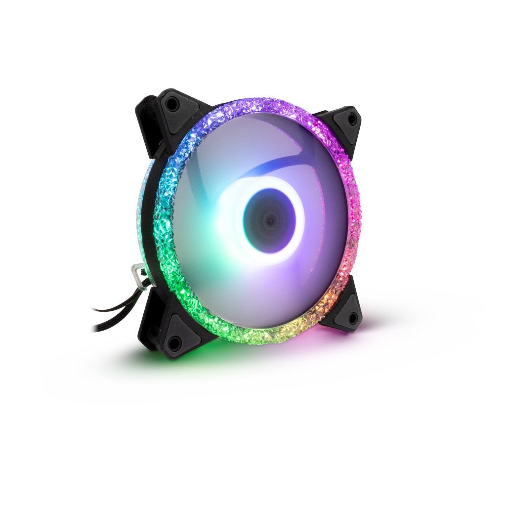 Ventilátorok, Hűtők, Előlapi panelek Inter-Tech ARGUS RS-071 RGB