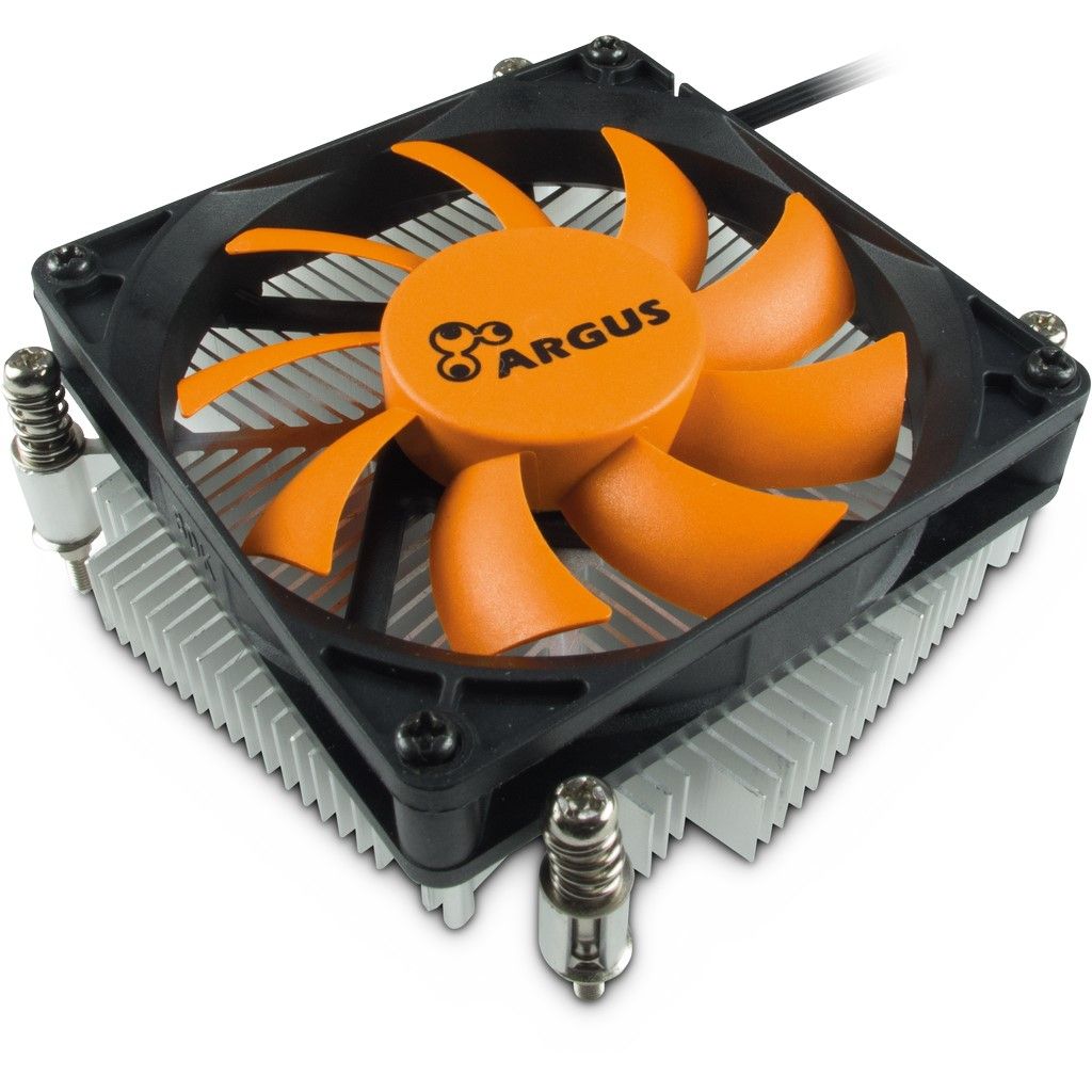 Ventilátorok, Hűtők, Előlapi panelek Inter-Tech Argus T-200 80mm CPU Cooler