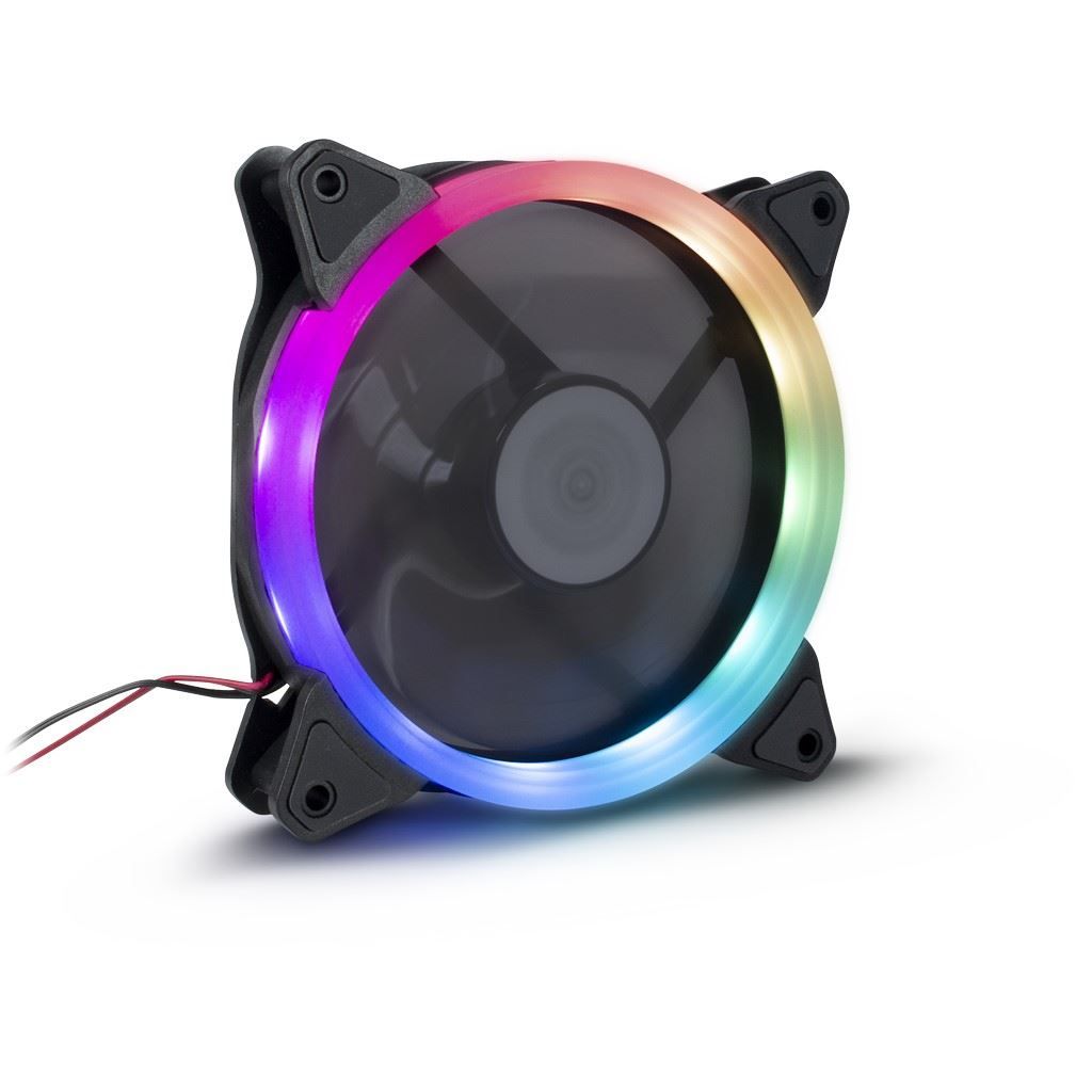 Ventilátorok, Hűtők, Előlapi panelek Inter-Tech Argus RS-051 RGB