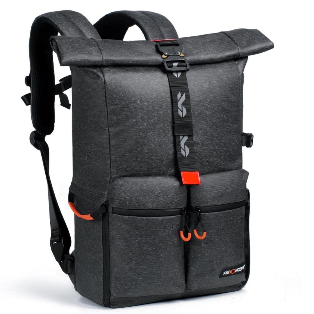 Táska, tok KF Concept 2-in-1 Camera Backpack Travel 15,6