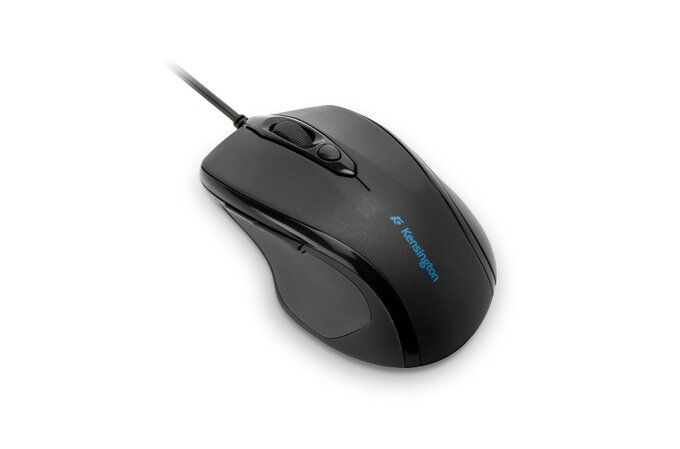 Egér Kensington Pro Fit Wired Mid-Size Mouse Black