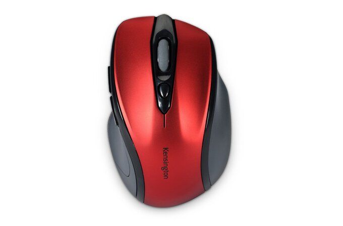 Egér Kensington Pro Fit Wireless Mid-Size Mouse Black/Red
