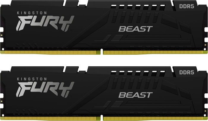 Memória Kingston 128GB DDR5 5600MHz Kit(2x64GB) Fury Beast Black