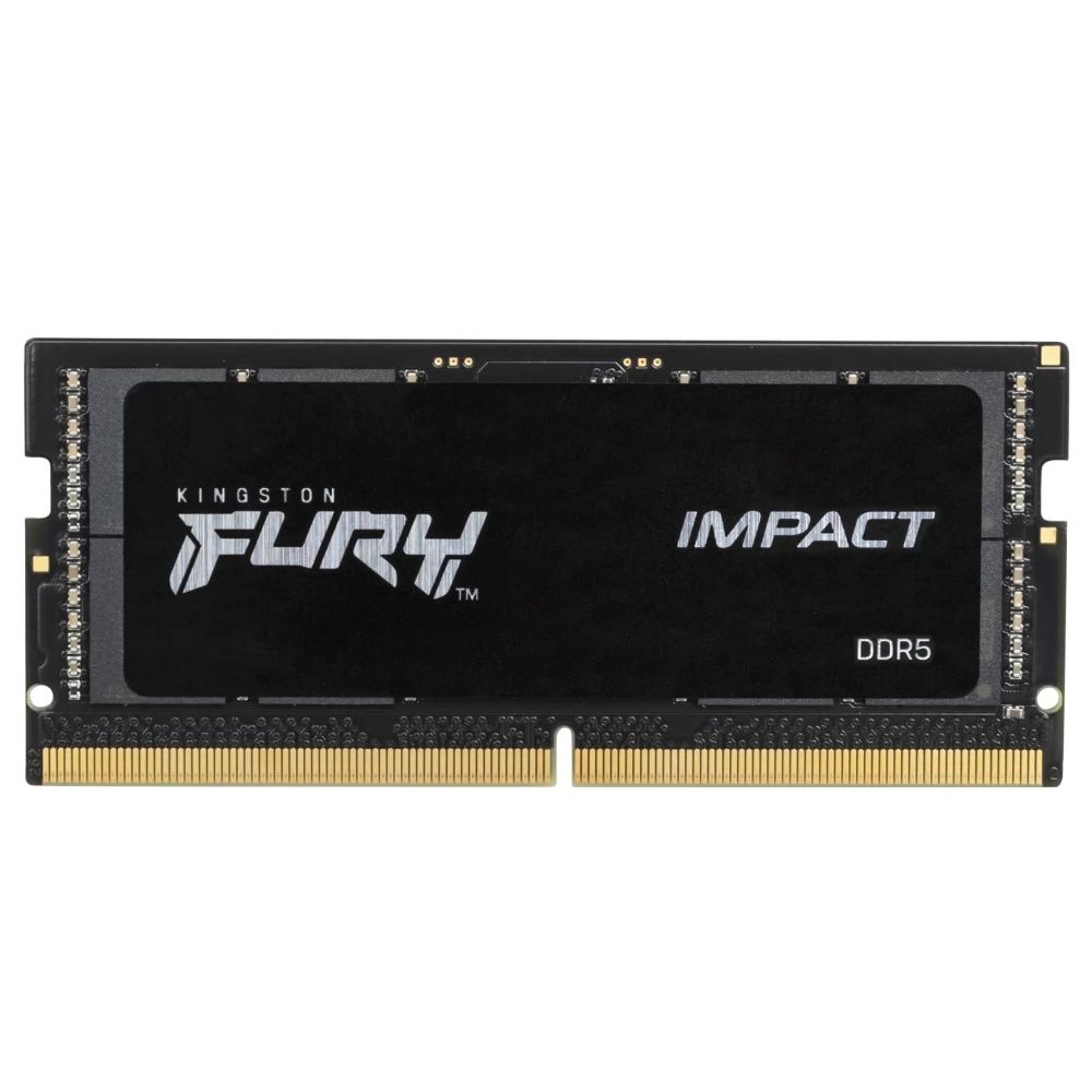 Memória (notebook) Kingston 16GB DDR5 4800MHz SODIMM Fury Impact Black