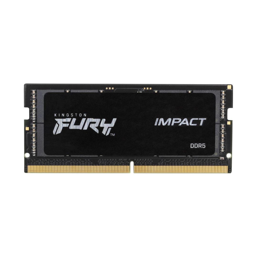 Memória (notebook) Kingston 16GB DDR5 6000MHz SODIMM Fury Impact Black