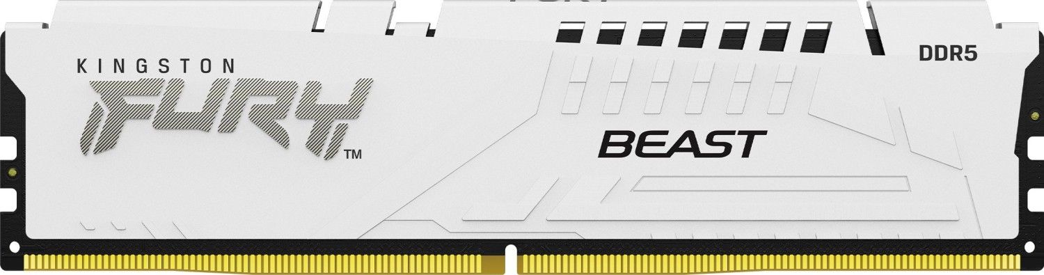 Memória Kingston 16GB DDR5 6400MHz Fury Beast White