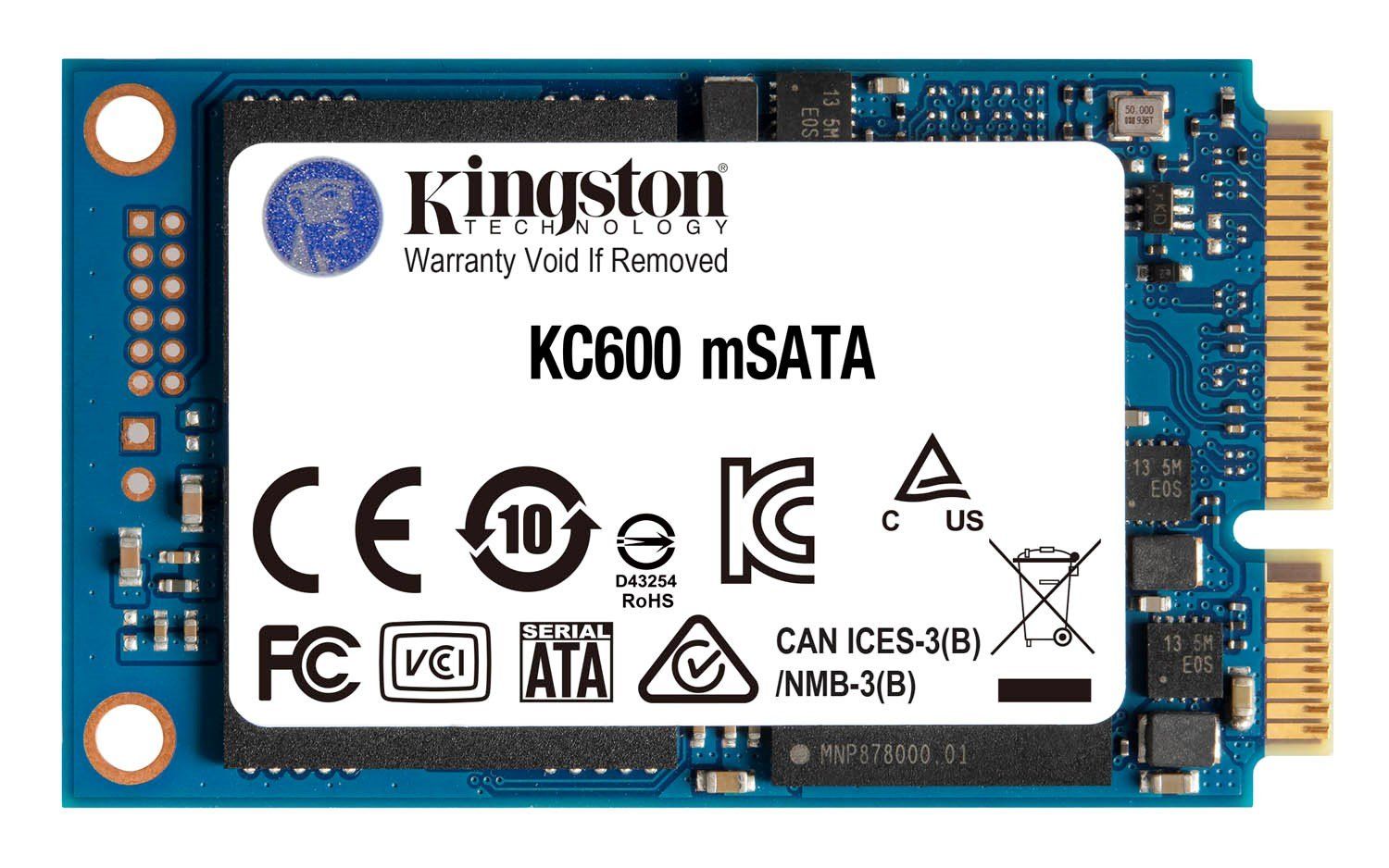 Winchester SSD Kingston 256GB mSATA KC600