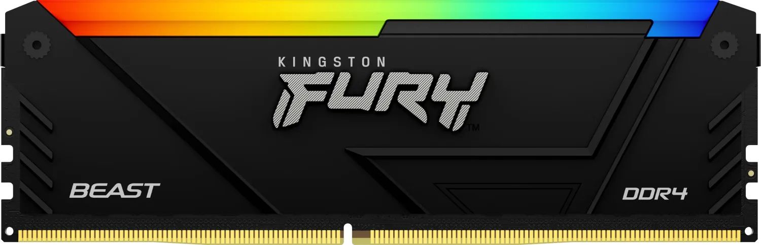 Memória Kingston 32GB DDR4 3200MHz FURY Beast RGB