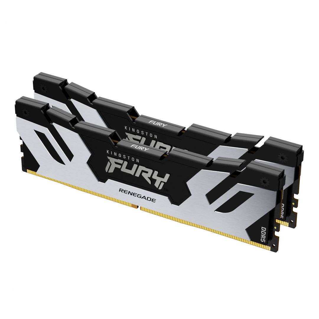 Memória Kingston 32GB DDR5 7200MHz Kit(2x16GB) Fury Renegade Black/Silver