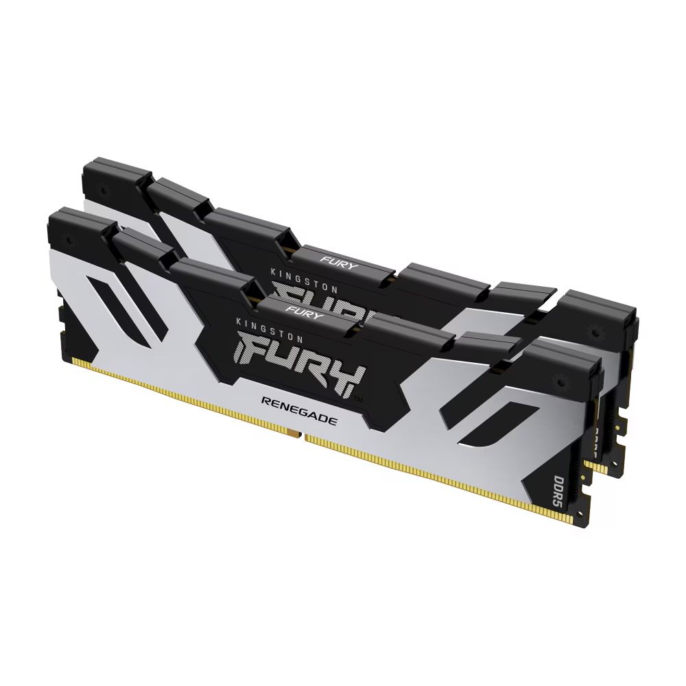 Memória Kingston 32GB DDR5 8000MHz Kit(2x16GB) Fury Renegade Black/Silver