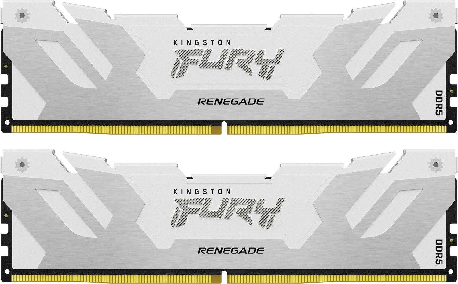 Memória Kingston 32GB DDR5 8000MHz Kit(2x16GB) Fury Renegade White