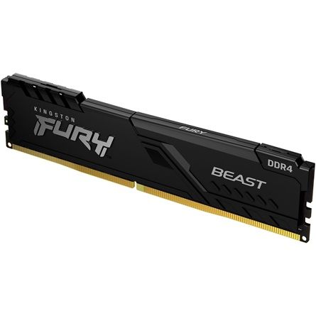 Memória Kingston 16GB DDR4 3200MHz Fury Beast Black