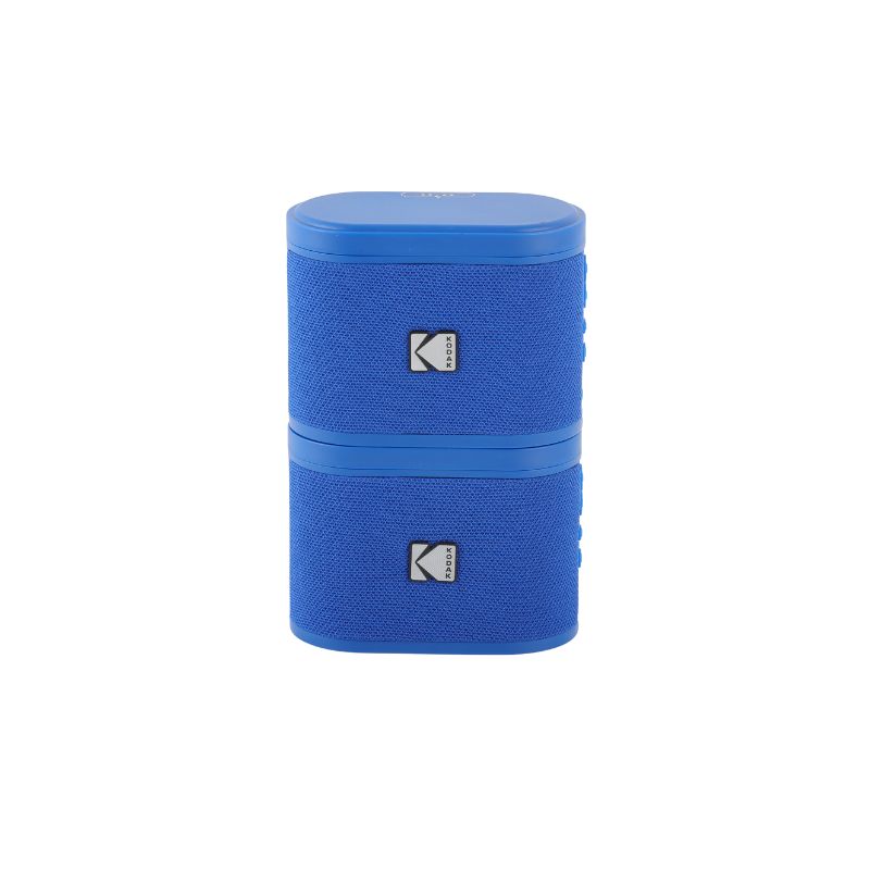 Hangszóró Kodak BRIXBL2 Soundbrix Mini Bluetooth Coloured Portable Two Speakers Blue