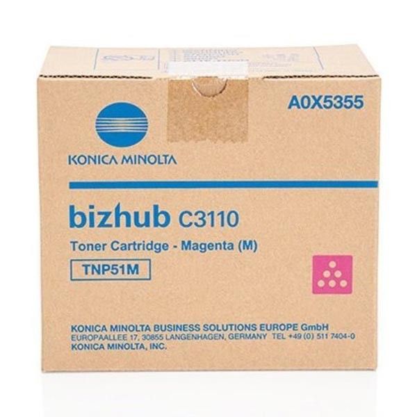 Toner Konica Minolta TNP51M Magenta toner