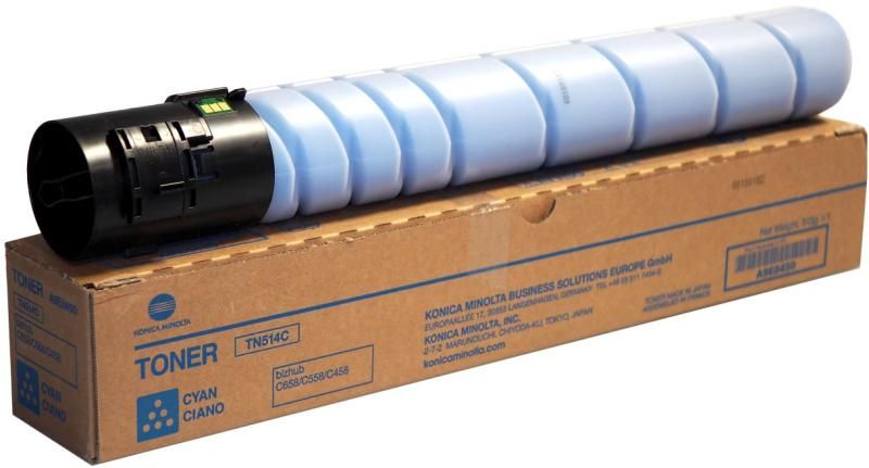 Toner Konica Minolta TN514C Cyan toner