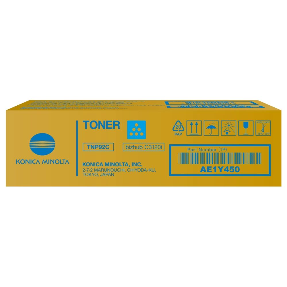 Toner Konica Minolta TNP92 Cyan toner