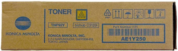 Toner Konica Minolta TNP92 Yellow toner