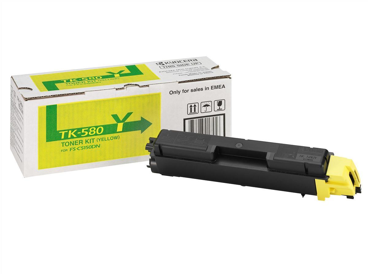 Toner Kyocera TK-580Y Yellow toner