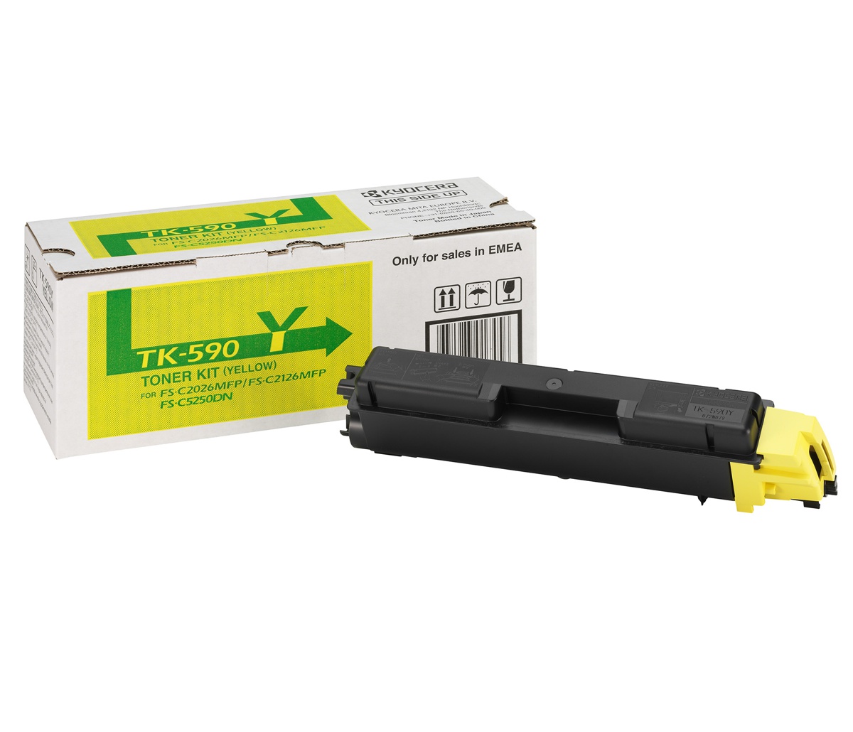 Toner Kyocera TK-590Y Yellow toner