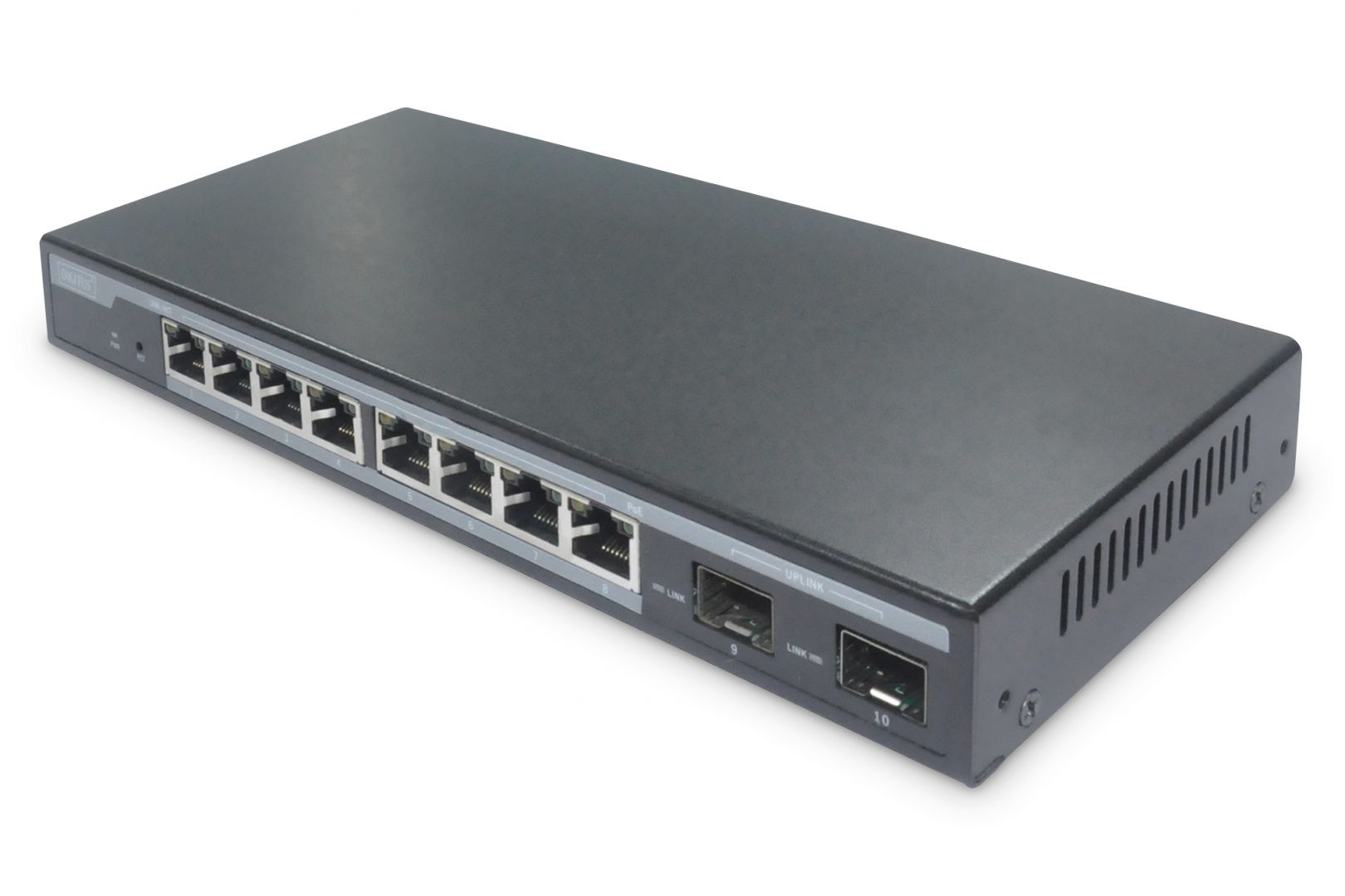 Switch Digitus L2 managed Gigabit Ethernet PoE Switch