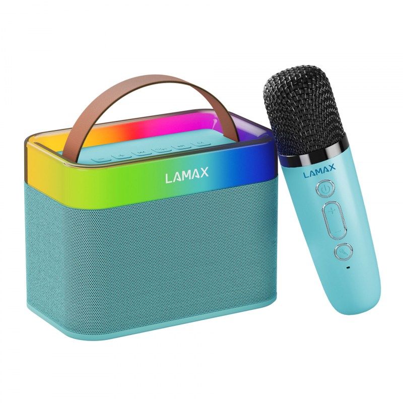 Hangszóró Lamax KaraokeKid1 Bluetooth Speaker Blue
