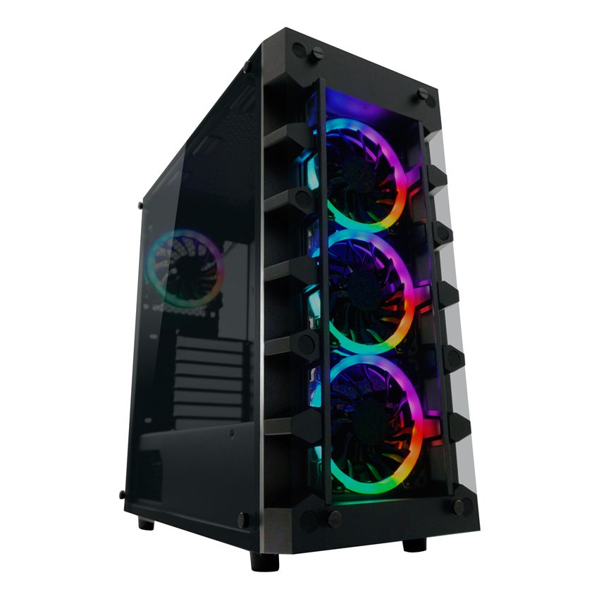 Ház LC Power 709B Solar System X Gaming case Window Black