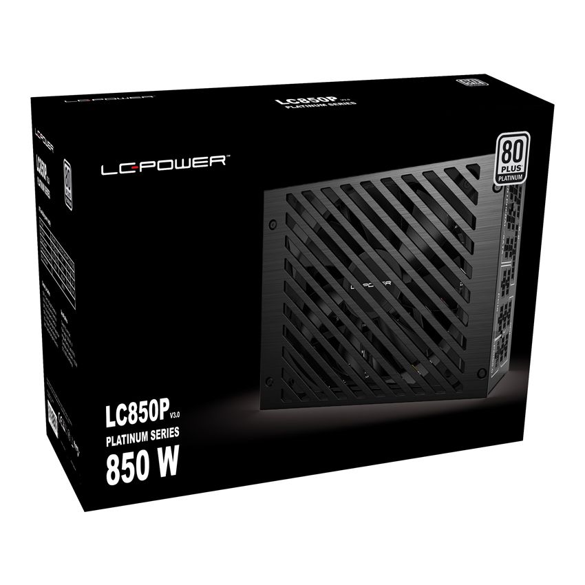 Tápegység LC Power 850W 80+ Platinum LC850P V3.0 ATX3.0