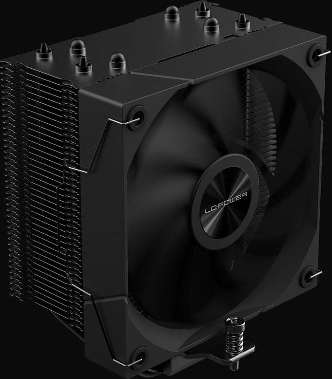 Ventilátorok, Hűtők, Előlapi panelek LC Power LC-CC-120-B4 Aera Black