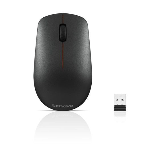 Egér Lenovo 400 Wireless Mouse Black