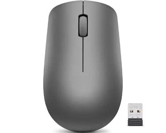 Egér Lenovo 530 Wireless Mouse Graphite Grey