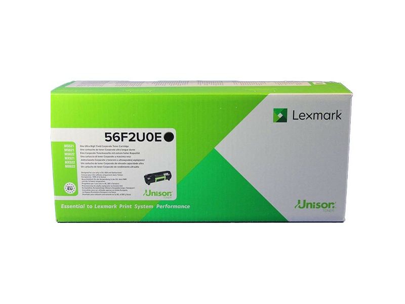 Toner Lexmark 56F2U0E Black
